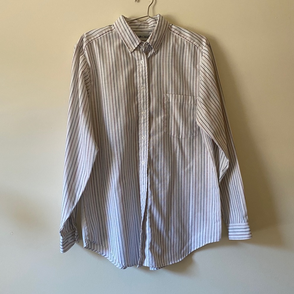 Vintage Grandpa 👴🏼 Style Striped Button Shirt